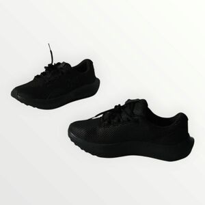 Under Armour Comfort Deluxe Sneakers Mens 9 Black Mesh Lace-Up‎ Athletic Shoes